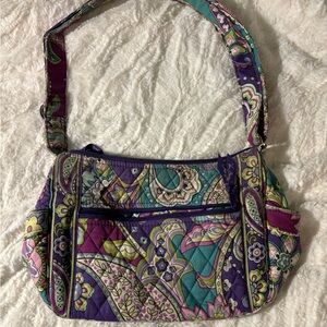 Vera Bradley Purple Paisley Purse
